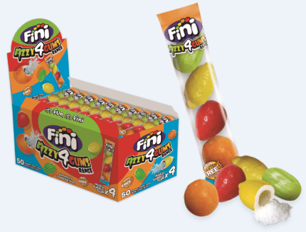 FINI FRUIT SALAD GUM 4 PCS (50 PCS)