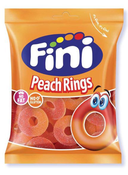 FINI PEACH RINGS (75 G)