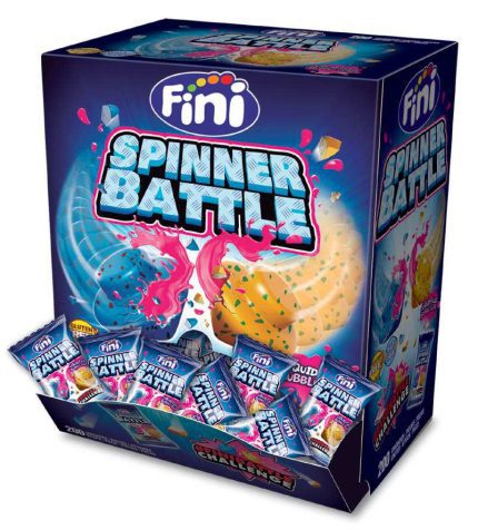 FINI WRAPPED SPINNER BATTLE BUBBLEGUM (5G) 15% PROMOTION FOR LIMITED TIME!