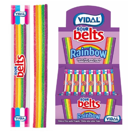 VIDAL WRAPPED MULTICOLOR BELTS (9 G)