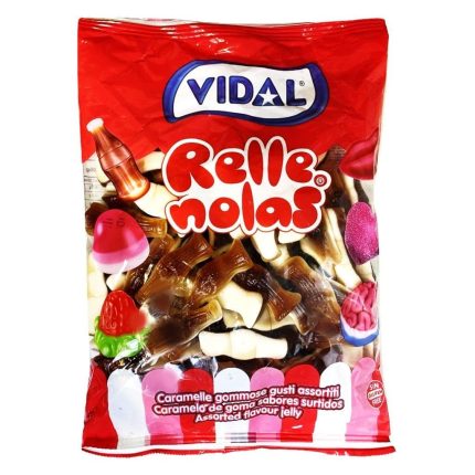 VIDAL FILLED COLA BOTTLES (1 KG)
