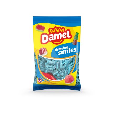 DAMEL SUPER SOUR RASPBERRY SLICES (1 KG)