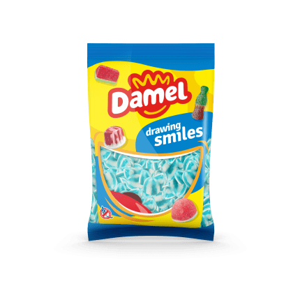 DAMEL RASPBERRY TWIST KISSES (1 KG)
