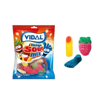 VIDAL MEGA SOUR MIX (90 G)