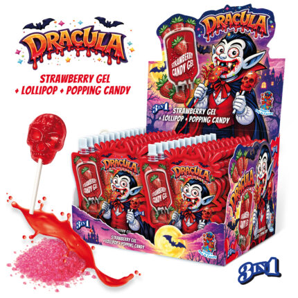 DRACULA (POPPING CANDY + LOLLIPOP + GEL) (30 G)