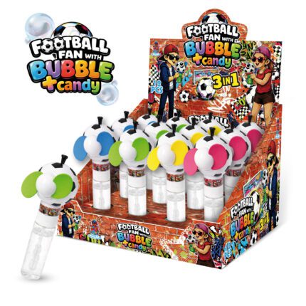 FOOTBALL FAN WITH BUBBLE (5 G)