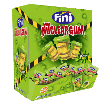 FINI WRAPPED MINI NUCLEAR BUBBLEGUM (5 G) 15% PROMOTION FOR LIMITED TIME!