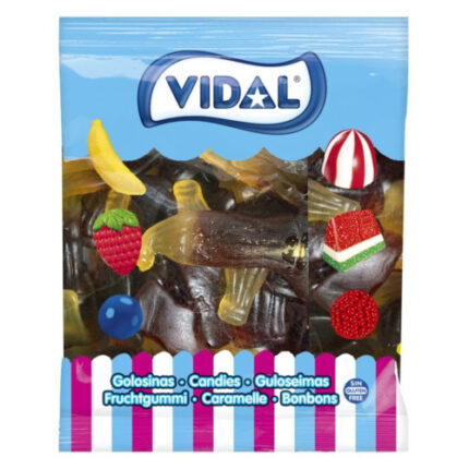 VIDAL GIANT COLA BOTTLES (2 KG)