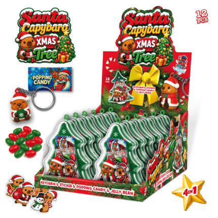 SANTA CAPYBARA XMAS TREE (20 G)